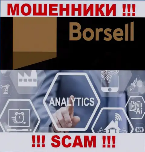 Мошенники Борселл Ру, прокручивая свои грязные делишки в сфере Analytics, оставляют без средств доверчивых клиентов