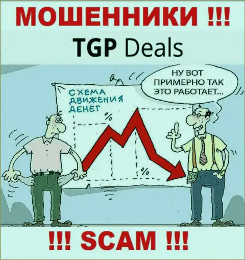 Захотели заработать во всемирной сети internet с мошенниками TGP Deals - это не выйдет точно, обведут вокруг пальца
