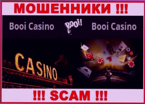 Слишком рискованно совместно работать с internet мошенниками Booi Casino, направление деятельности которых Казино