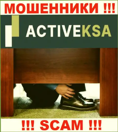 Activeksa - это интернет-шулера !!! Не хотят говорить, кто ими управляет