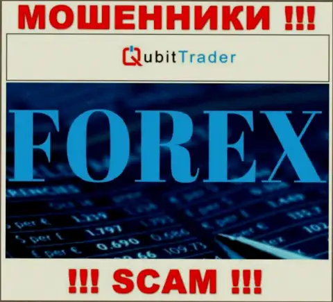 Основная деятельность Qubit Trader - это Форекс, будьте крайне внимательны, промышляют незаконно