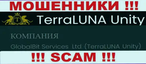Разводилы TerraLunaUnity не скрыли свое юридическое лицо - это GlobalBit Services
