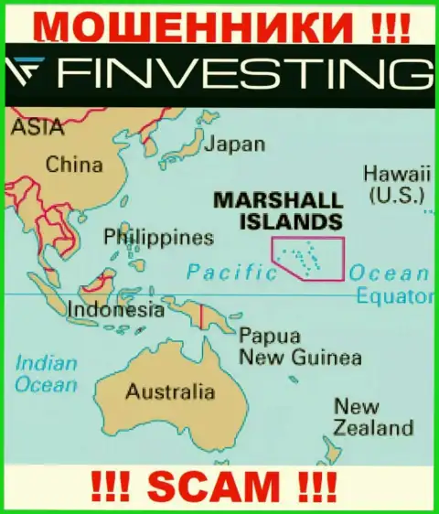 Marshall Islands - это официальное место регистрации организации Finvestings Com