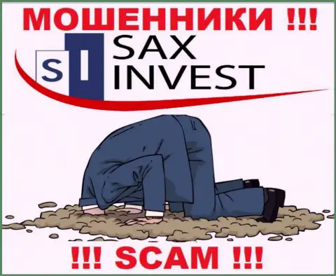 Вы не возвратите средства, отправленные в организацию SAX INVEST LTD - это интернет-аферисты !!! У них нет регулирующего органа