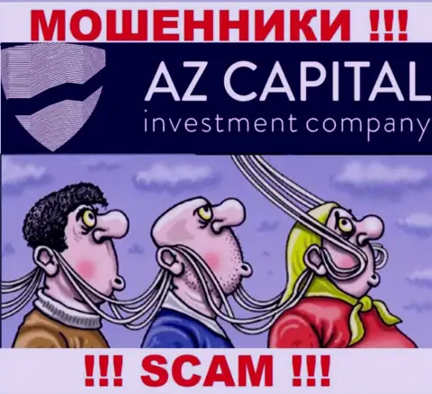 Az Capital - это интернет-мошенники, не позвольте им уговорить Вас взаимодействовать, в противном случае присвоят Ваши денежные средства