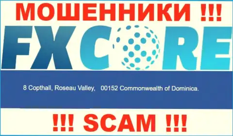 Зайдя на web-сайт ФХ Кор Трейд можете заметить, что располагаются они в офшоре: 8 Copthall, Roseau Valley, 00152 Commonwealth of Dominica это МОШЕННИКИ !!!
