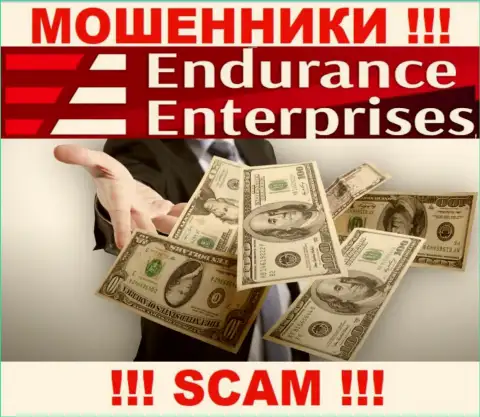Endurance Enterprises затягивают к себе в контору хитрыми способами, будьте внимательны