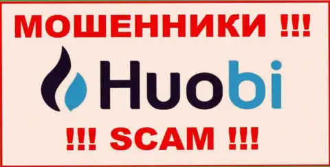 Логотип МОШЕННИКОВ Хуоби Ком