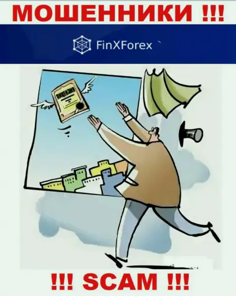 Доверять FinXForex довольно рискованно ! На своем портале не разместили номер лицензии